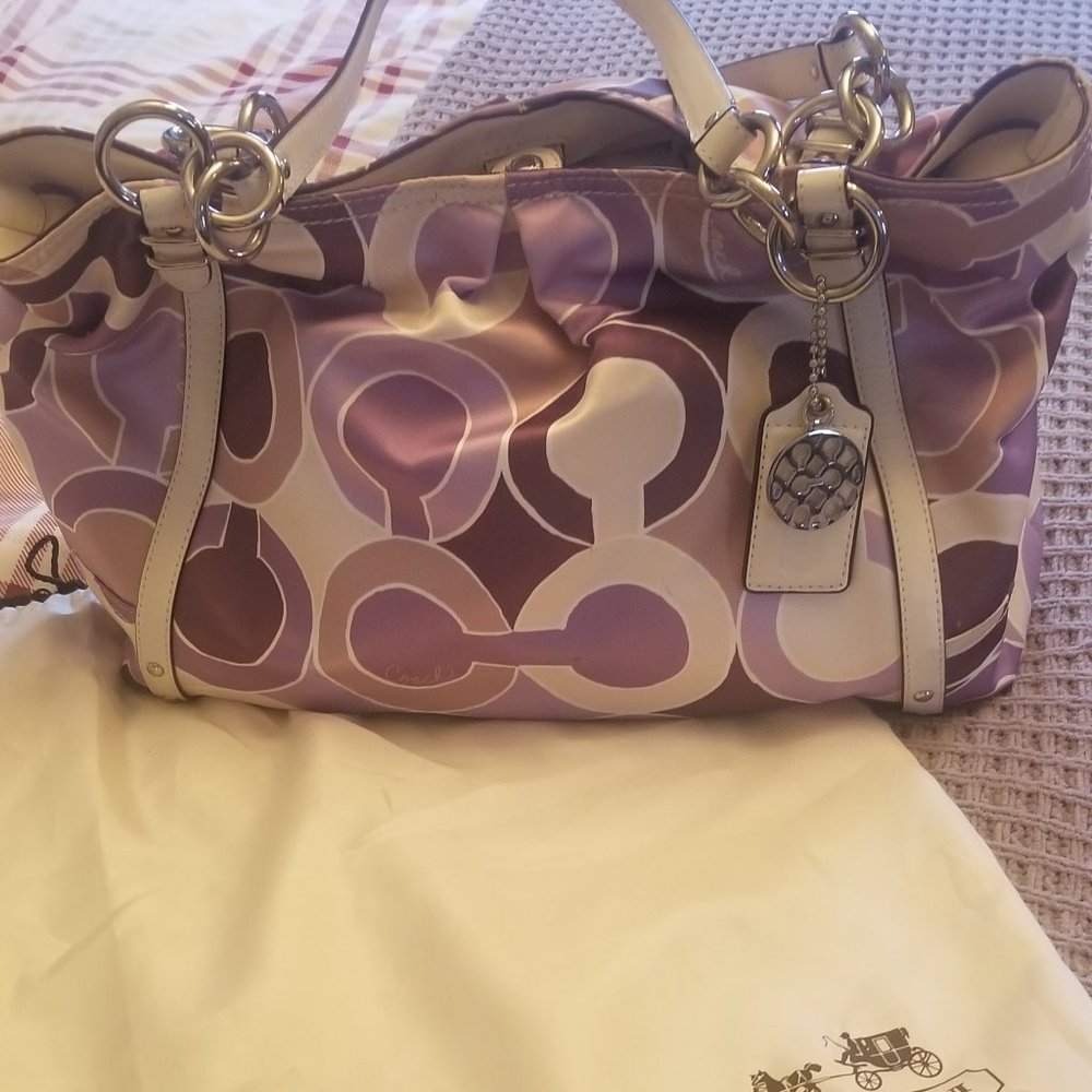 Coach handbag (not coach outlet)